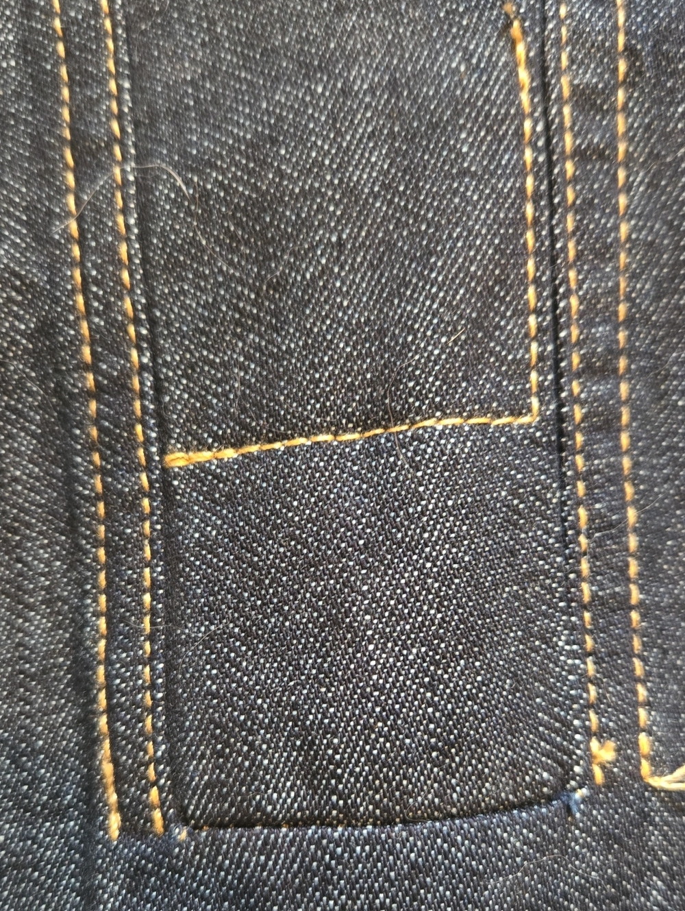 LAUREN Ralph Lauren Black Denim Collared Midi Dress - Picture 6 of 11